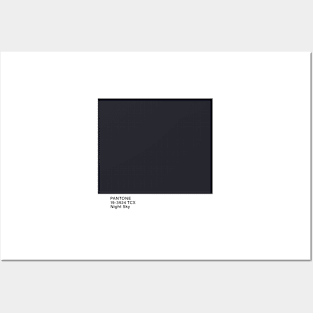 pantone 19-3924 TCX Night Sky Posters and Art